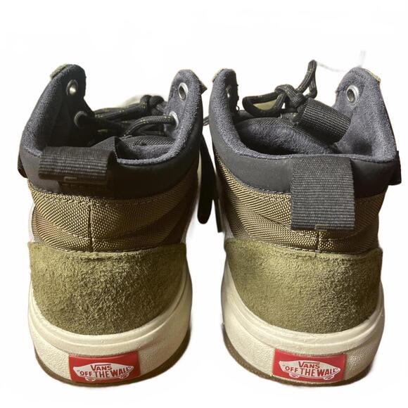 Vans UltraRange Sneakers Women's 7.5 Men's 6 Green Black Suede Indie Skater EUC - Picture 5 of 8